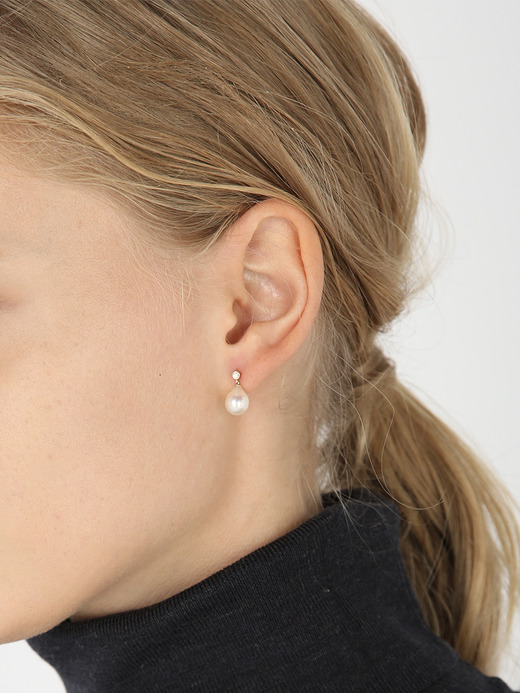 Akoya baroque pearl earring（teard) | GIGI for JOHN SMEDLEY 詳細画像 PEARL 4